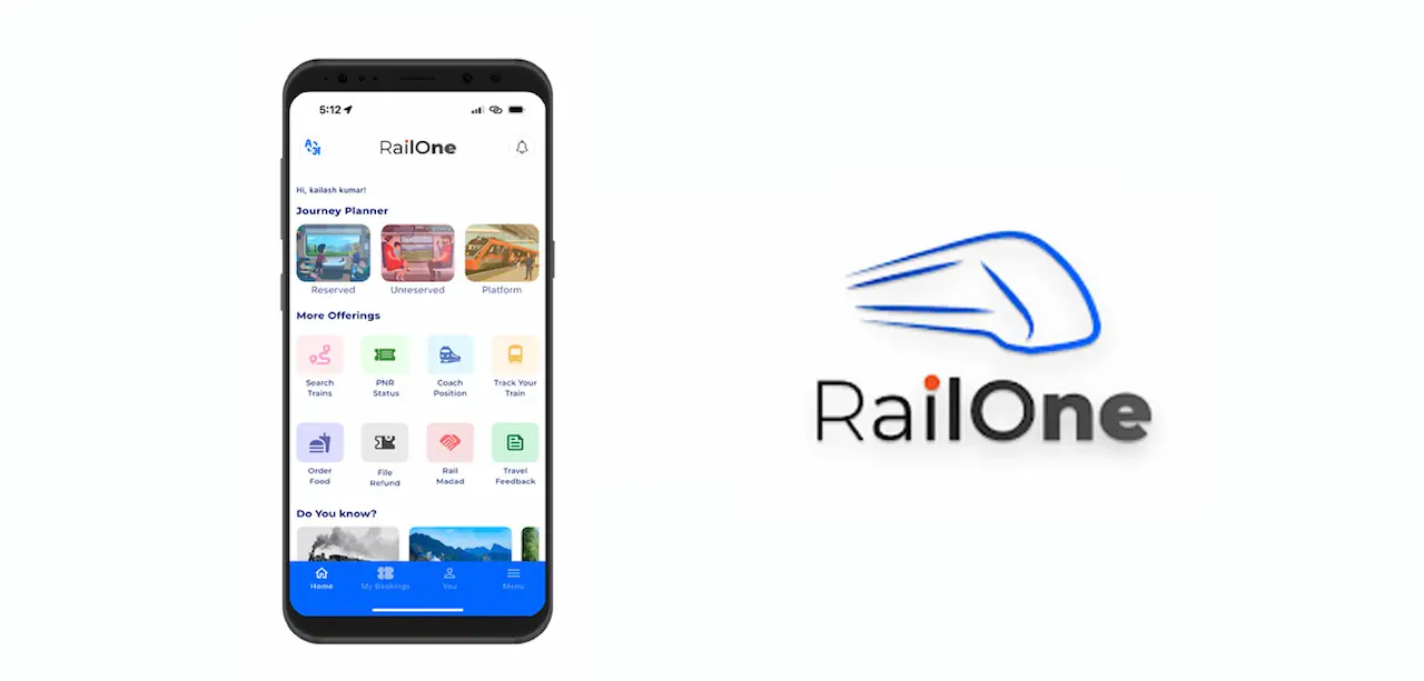 RailOne App Launch A Smarter Way to Manage Your IRCTC Bookings