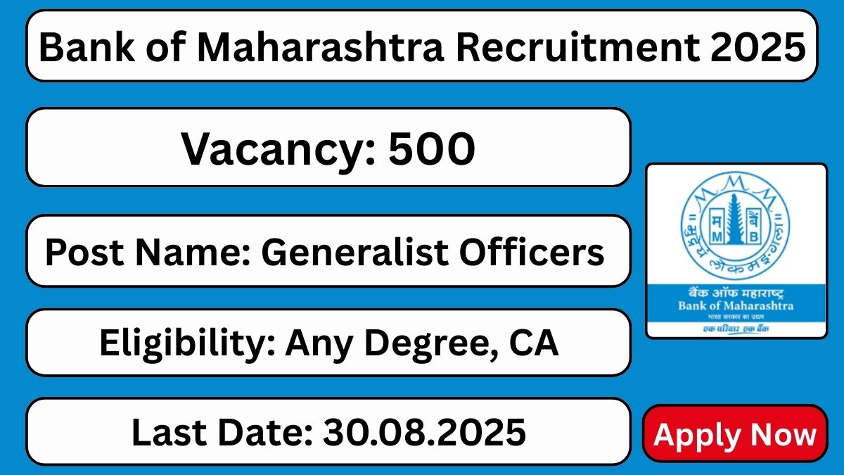 BoM Recruitment 2025