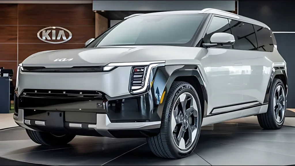 Kia EV9 Electric SUV – Futuristic Design, Long Range & India Launch Details 2 Kia EV9 Electric SUV