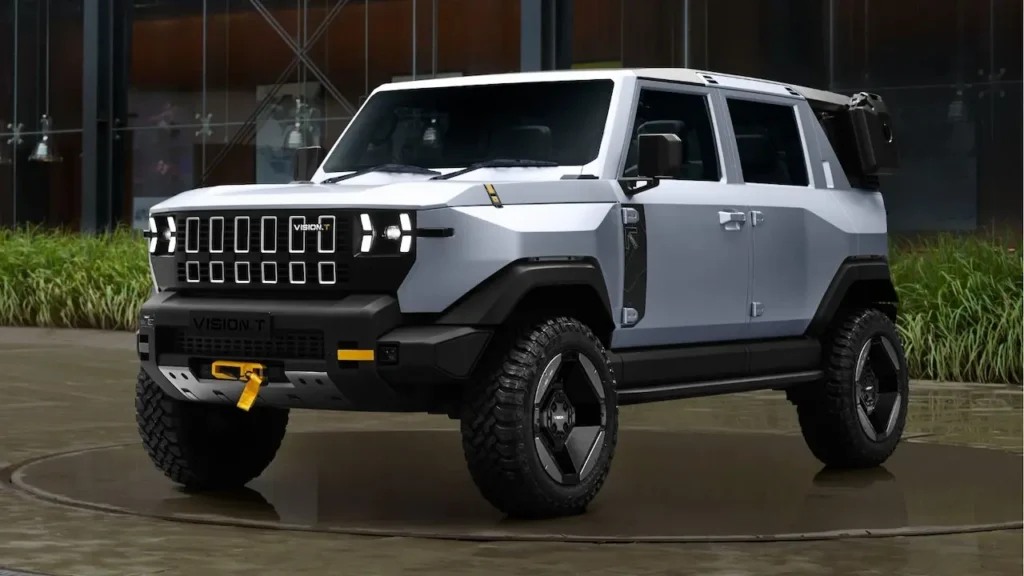 Mahindra Vision T Hints at Future Thar EV on New Platform 2 Mahindra Vision.T 1